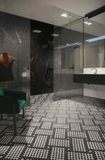 Lastra CAVA NERO LUCIOS 120X280 - imagine 2