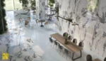 Lastra AMBRA BIANCO SIENA LUCIOS 120X278 - imagine 2